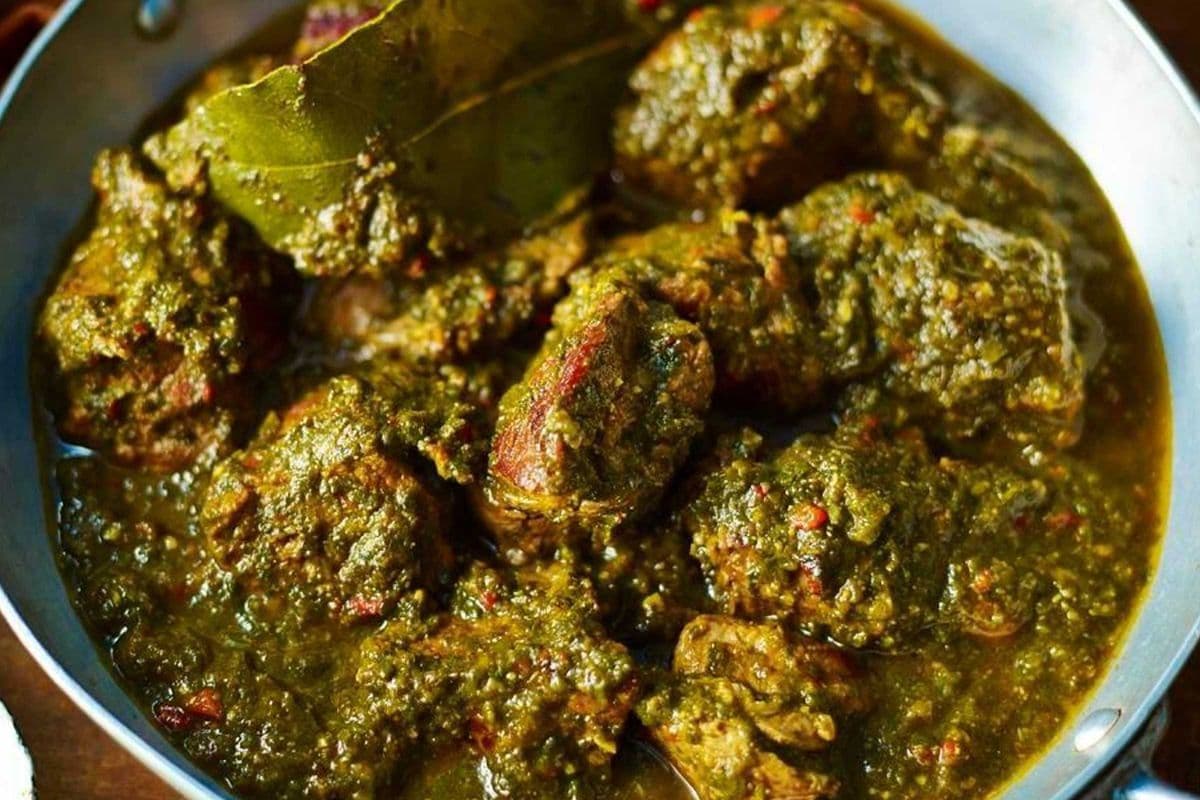 Agneau Saag / Lamb Saag
