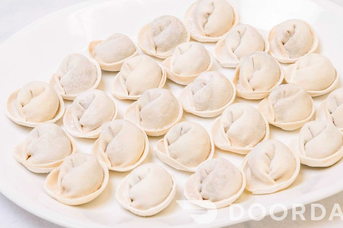 J1. Watercress and Pork Dumplings 西洋菜豬肉 (50 pcs) Thin (50pcs)