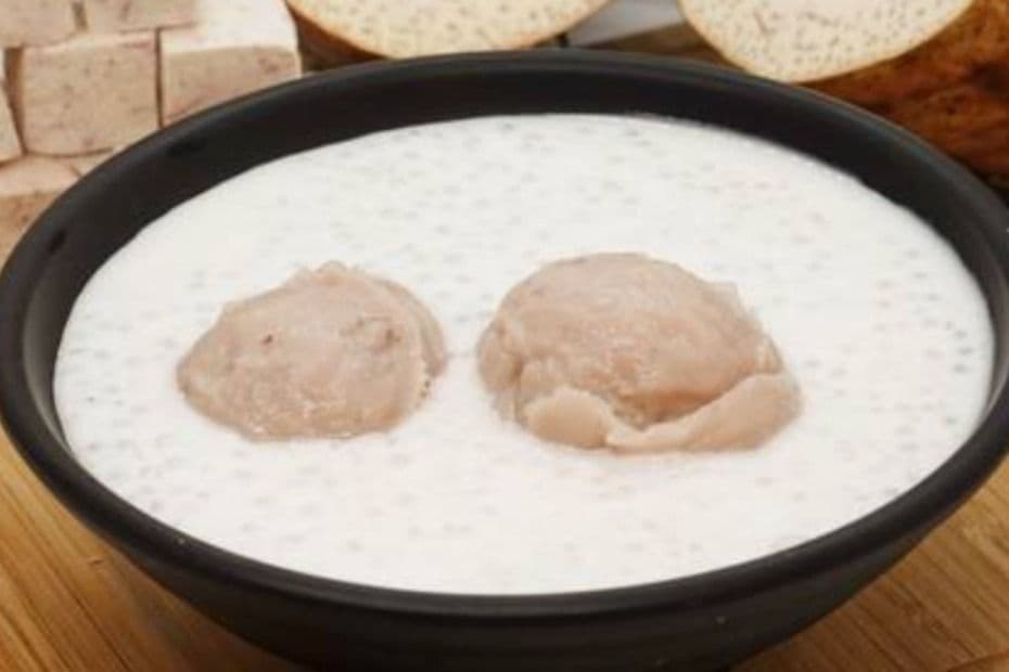 J1. Taro Sago in Coconut Milk 芋頭椰汁西米露