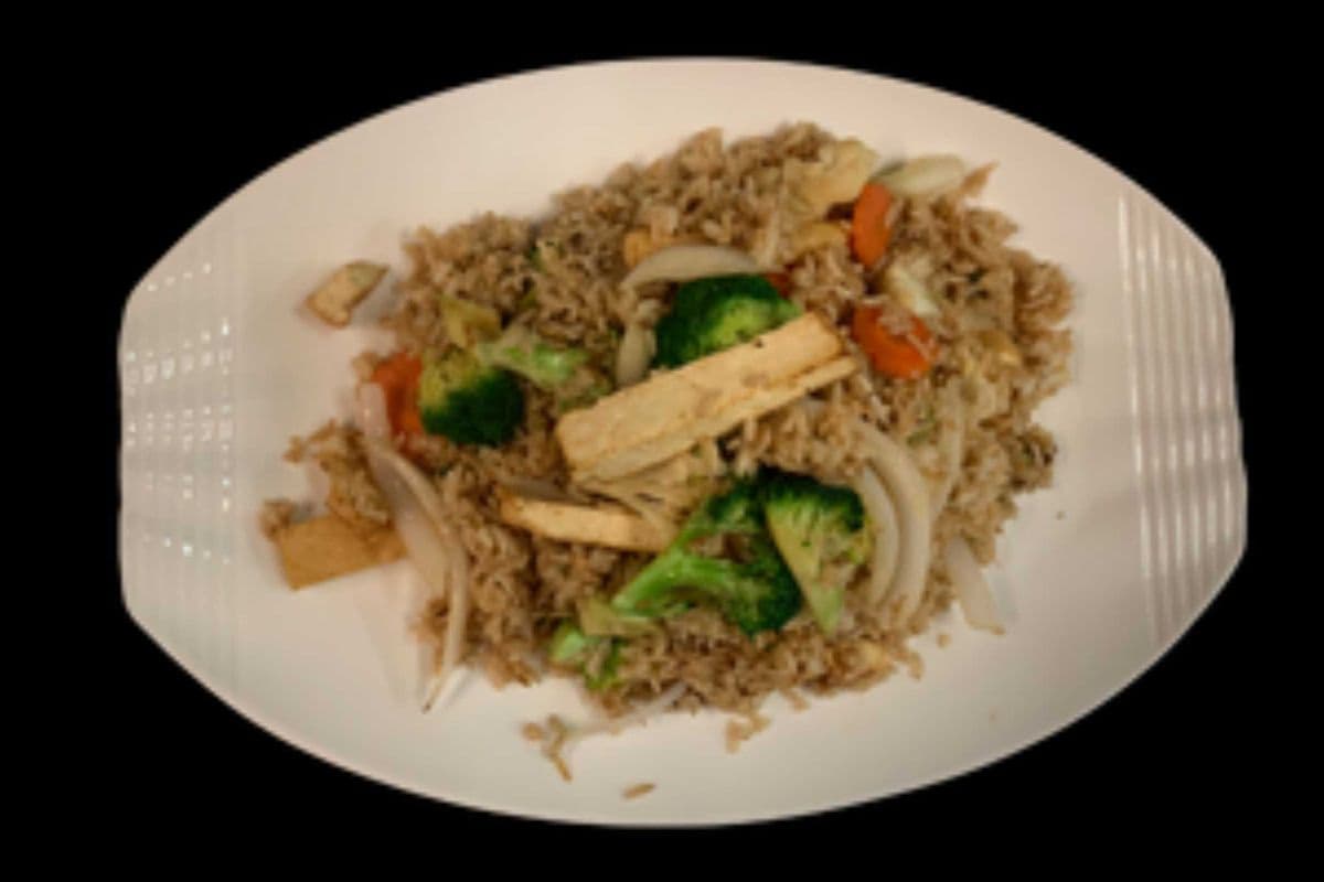 103. Fried Rice with Mixed Vegetables and Tofu