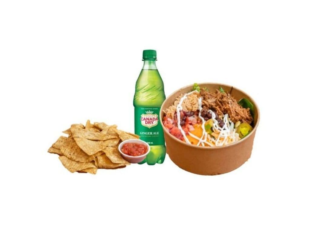Special P Beef Bowl meal