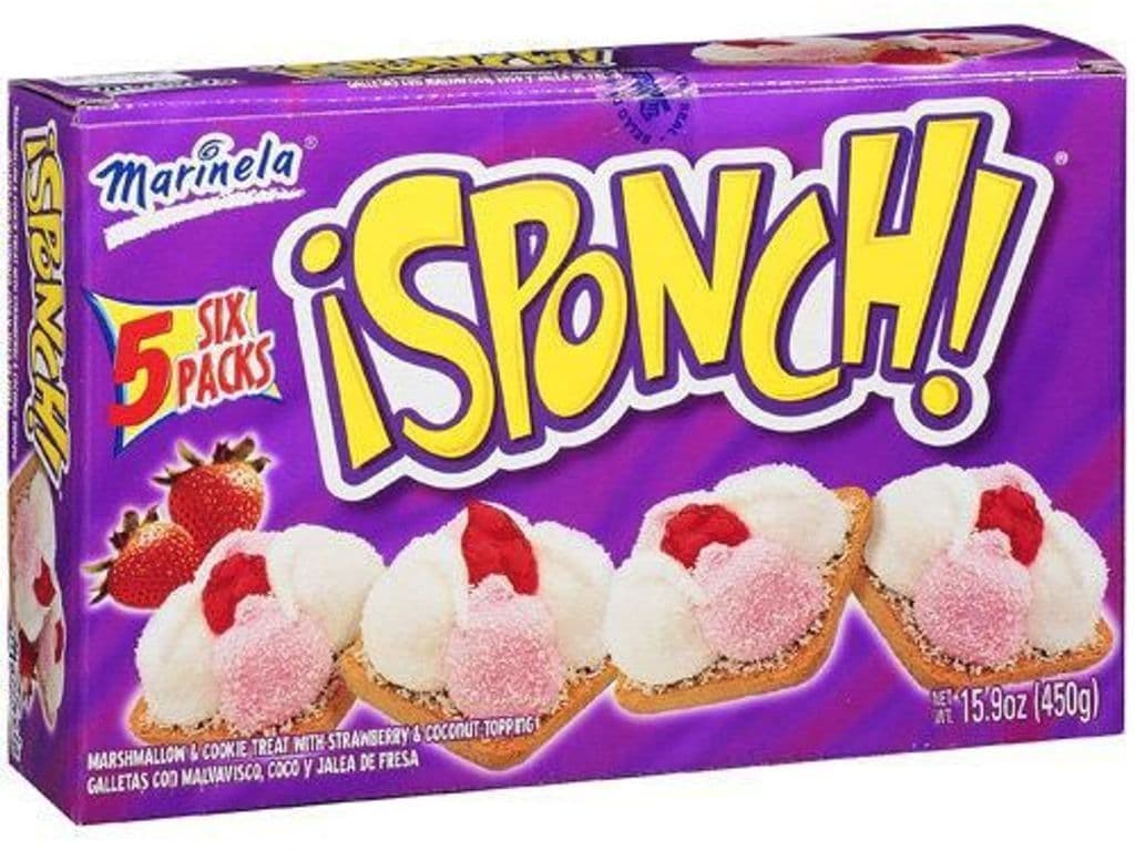 Marinela Sponch Marshmallow Cookies 4 Count 12.68 Oz
