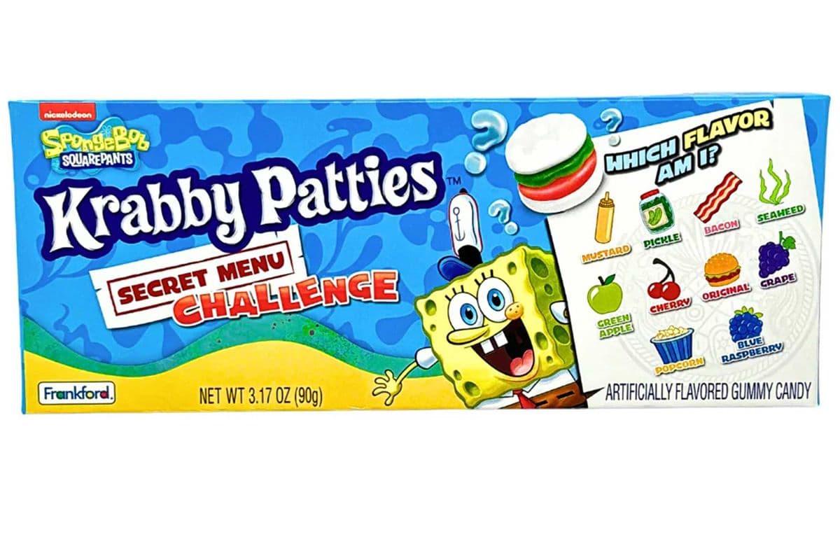 Krabby Patties Secret Menu Challenge (90g)