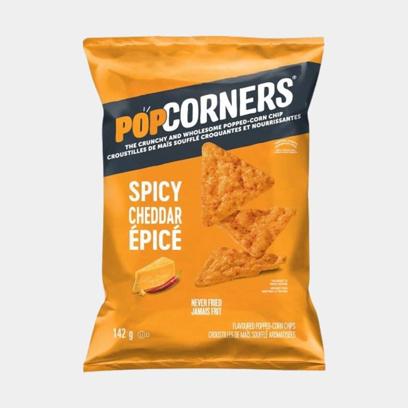 PopCorners Popped-Corn Chips Spicy Cheddar