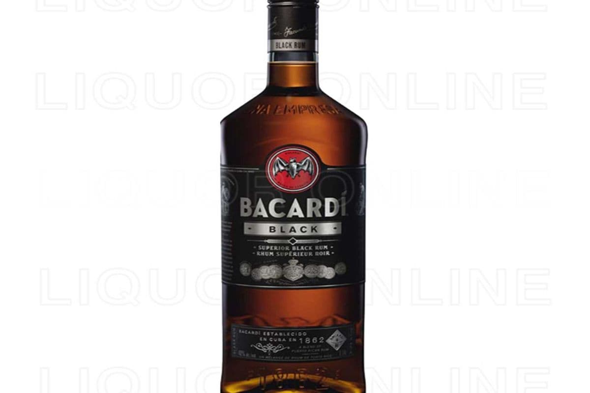 Bacardi Black Rum (1 x 1140ml)