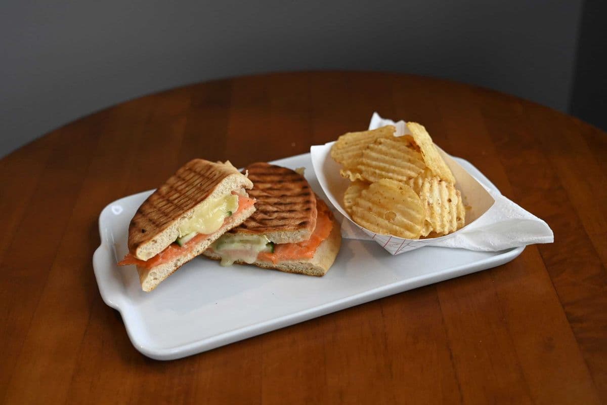Brie O’ Salmon Sandwich