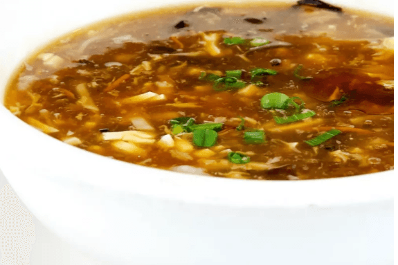 21. Seafood Noodle in Hot and Sour Soup