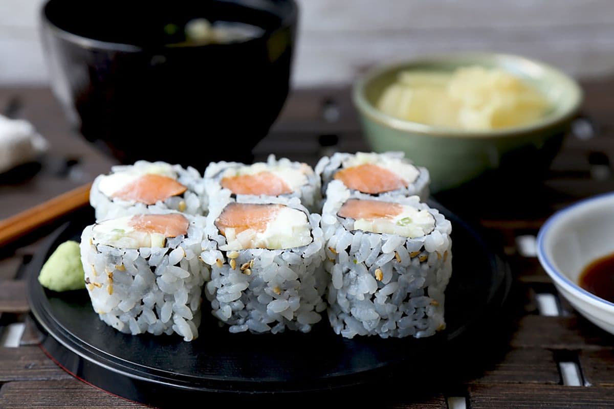 02. Philadelphia Hand Roll (1 pc) - 費城