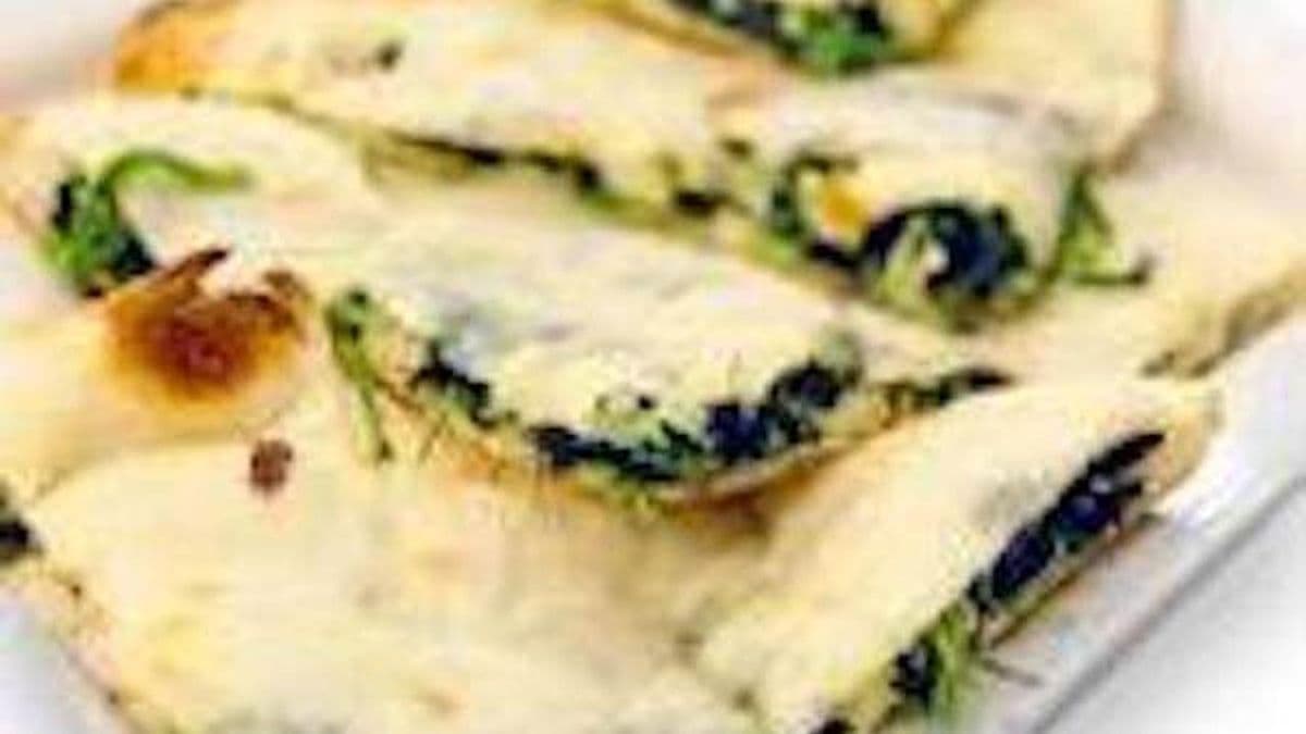 Spinach Naan