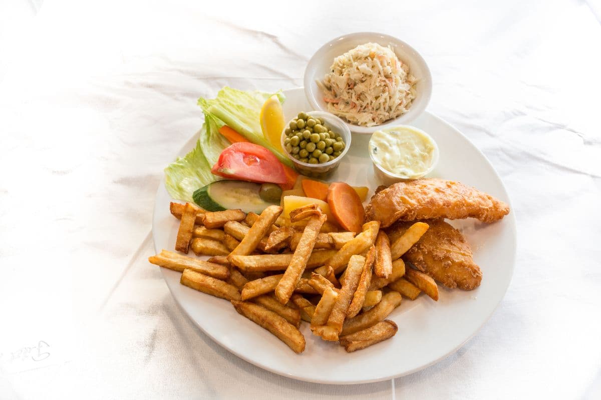 Assiette fish et chips