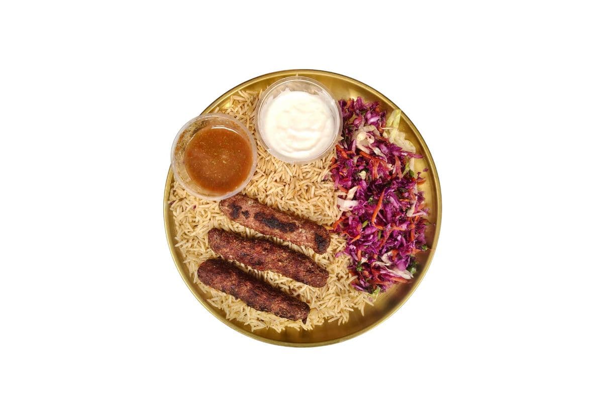 Beef Seekh Kebab Plate