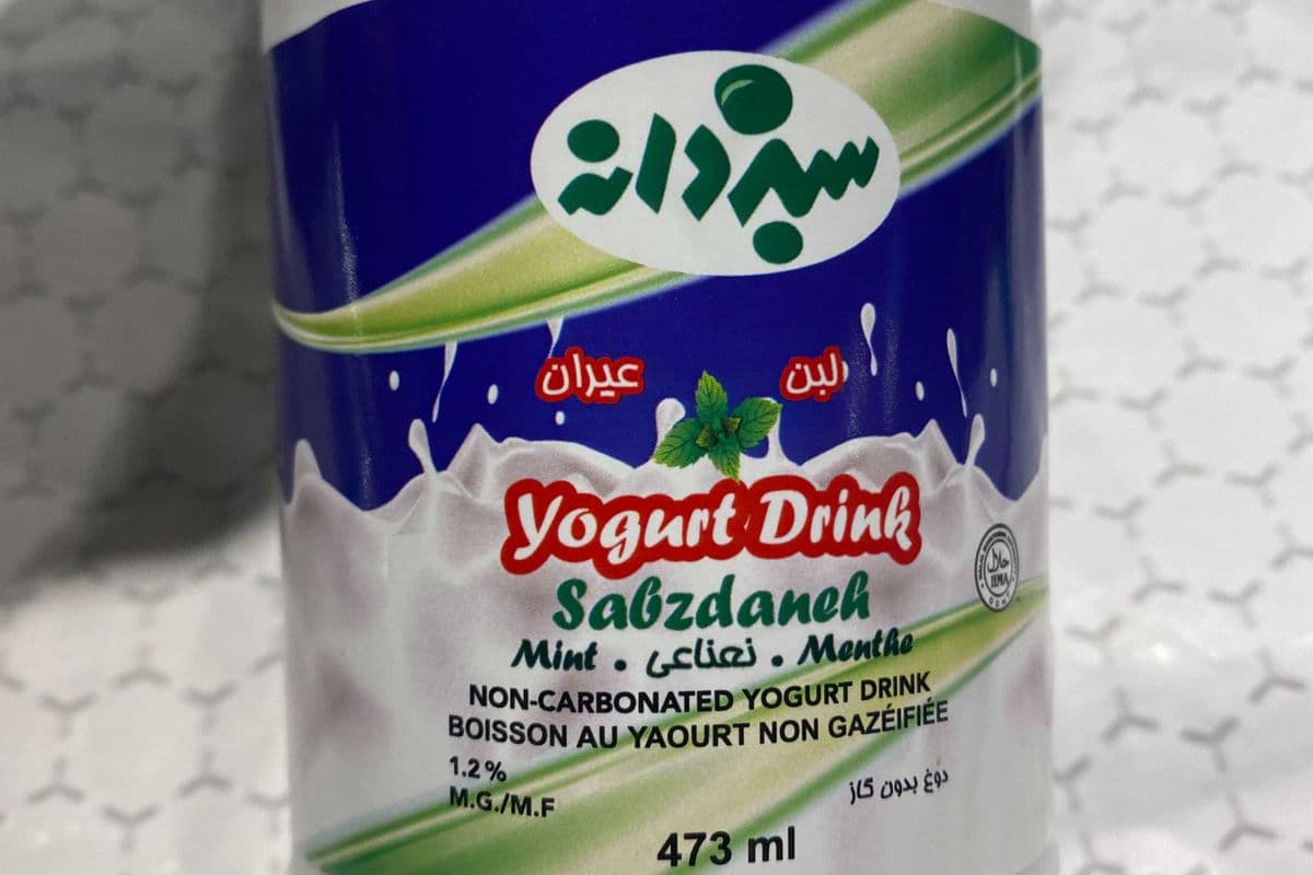 Sabzdaneh Mint Yogurt drink (473)ml. (473 ml.)