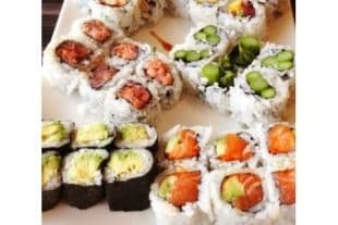3. Sushi Roll Set (2 Rolls)
