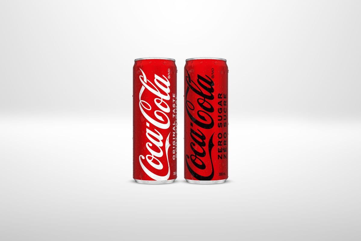 BOGO Coca-Cola Sleek Cans (355 ml)