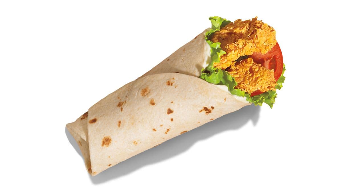 Spicy Crispy Chicken Wrap