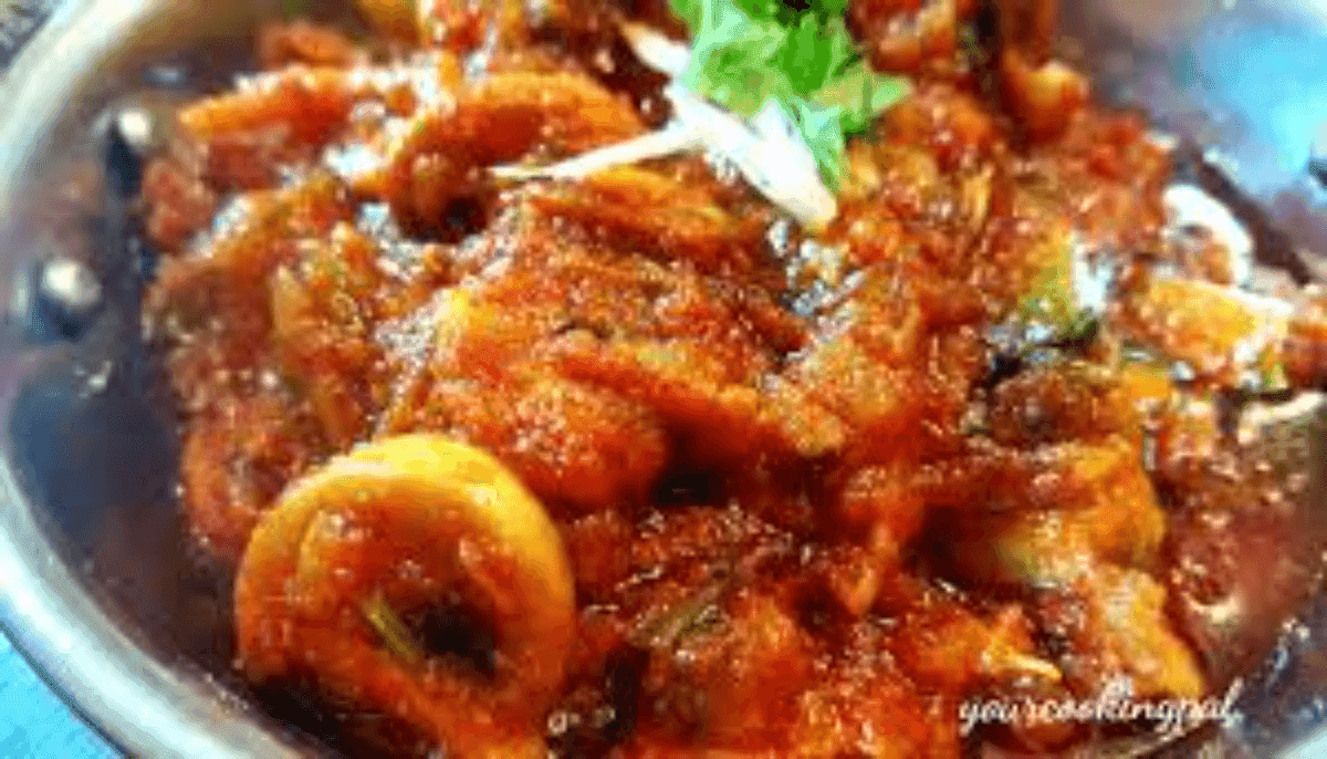 Kadai Mushroom & butter naan