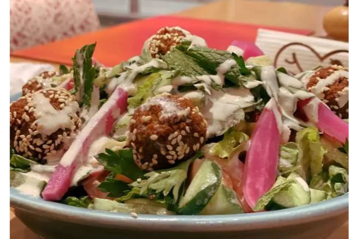 Falafel Plate (4 pcs)