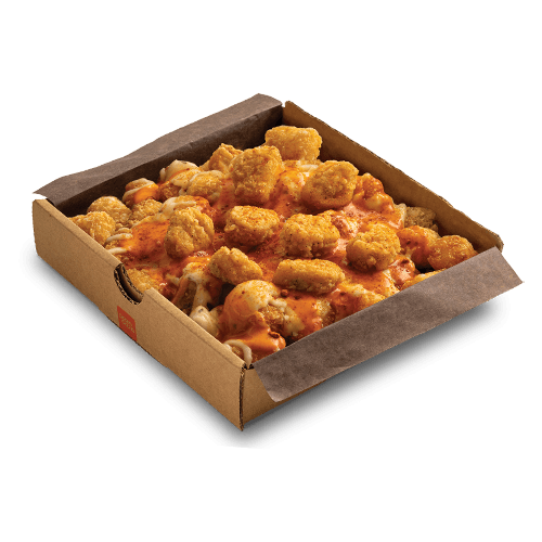 Bouchées au poulet popcorn Buffalo et fromage