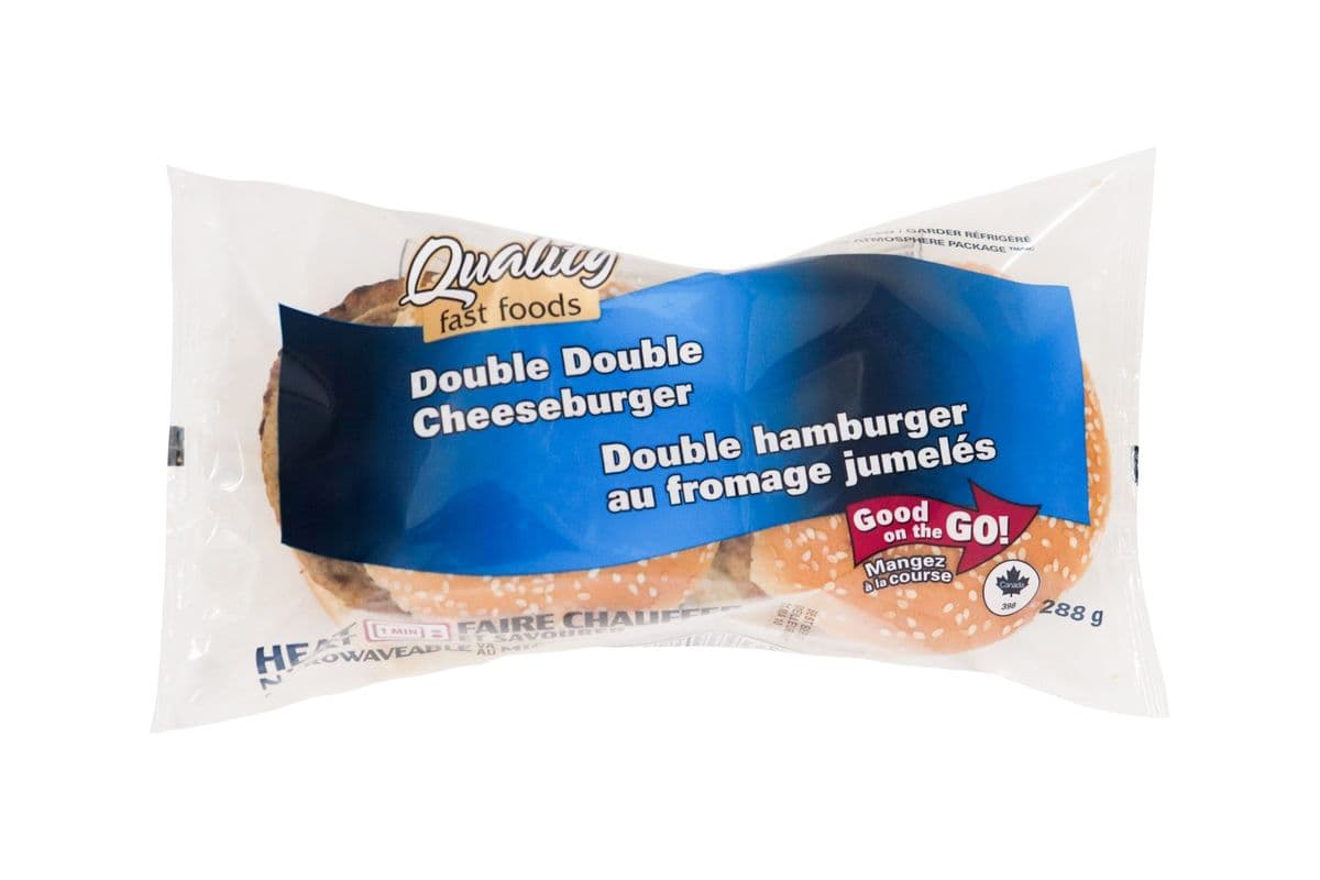 QFF Double Double Cheeseburger (288g) - 77435