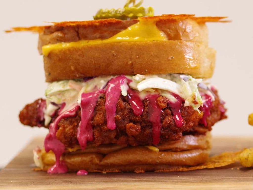 Nashville Hot Chicken Sando - Deluxe (Individual)