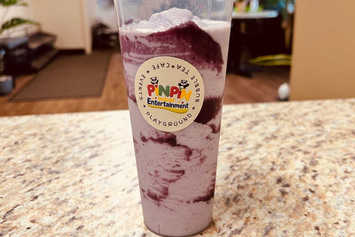 Ube Taro Coconut Smoothie
