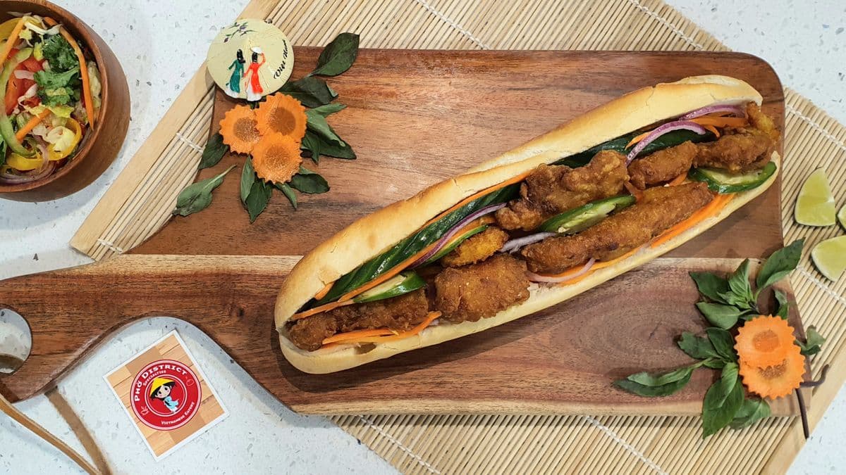 1306. Battered Fish Banh Mi