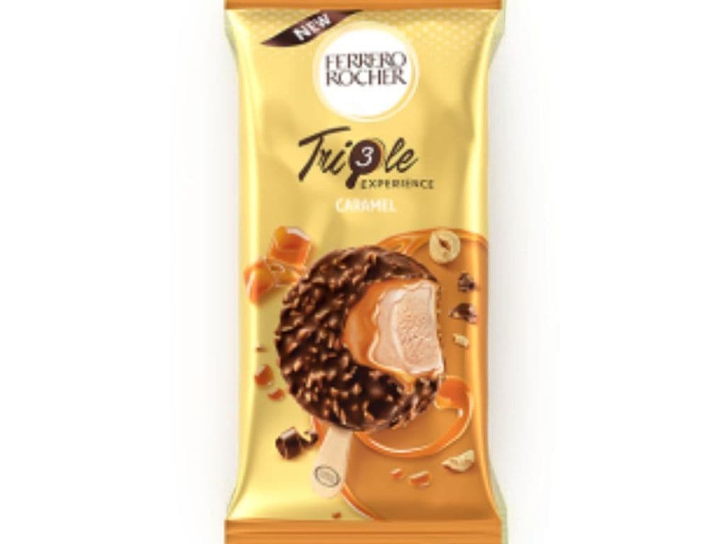 Ferrero Rocher UK Ice Cream Stick (Single) - Triple Caramel