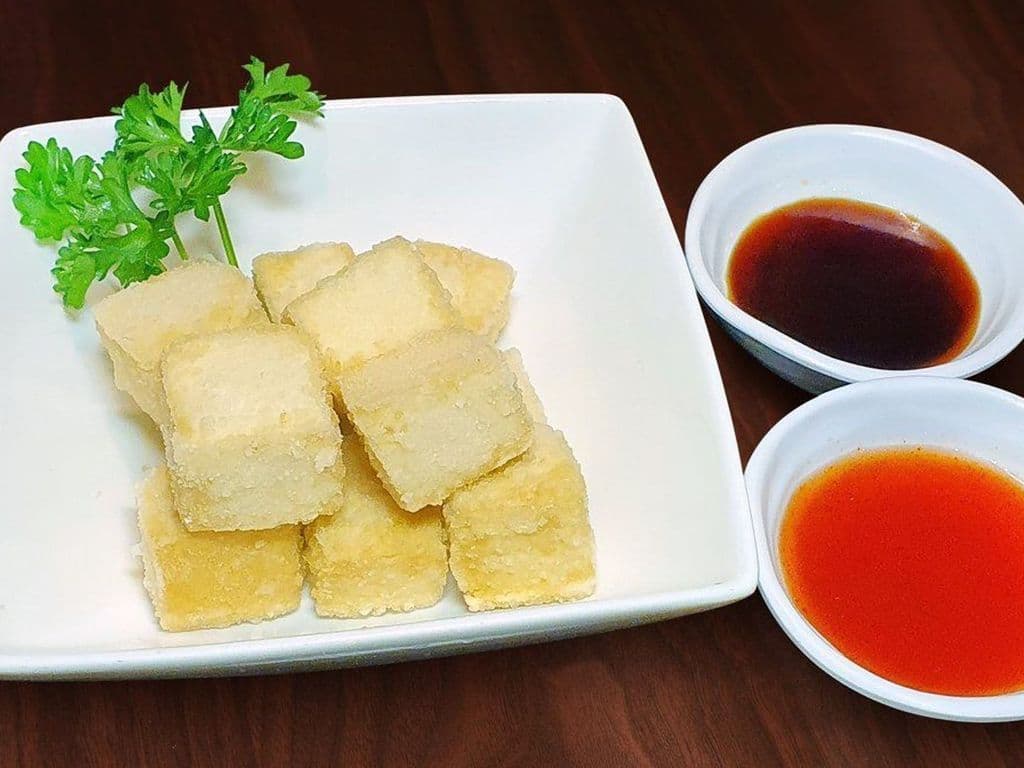 Spicy Agedashi Tofu