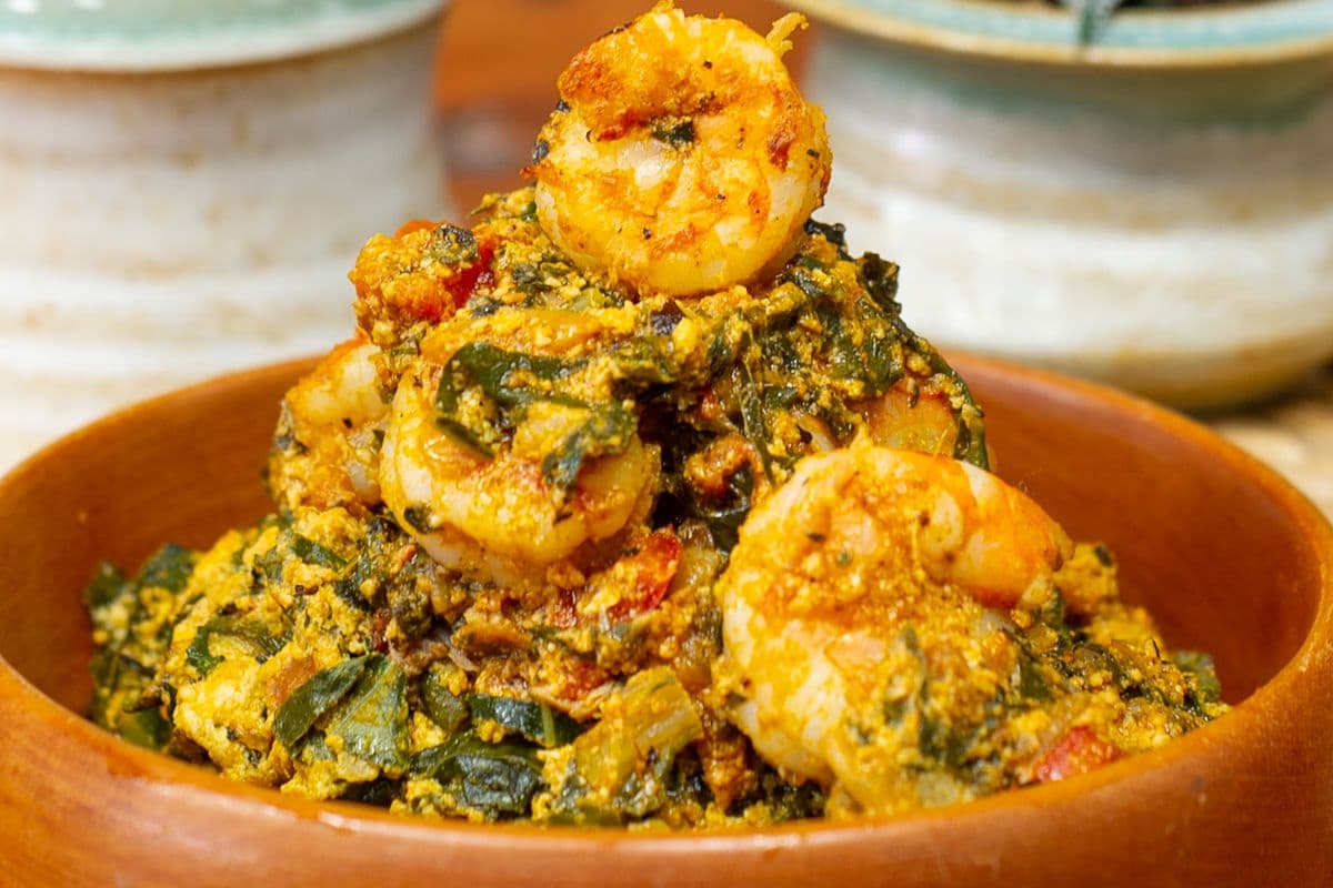 Egusi and Greens