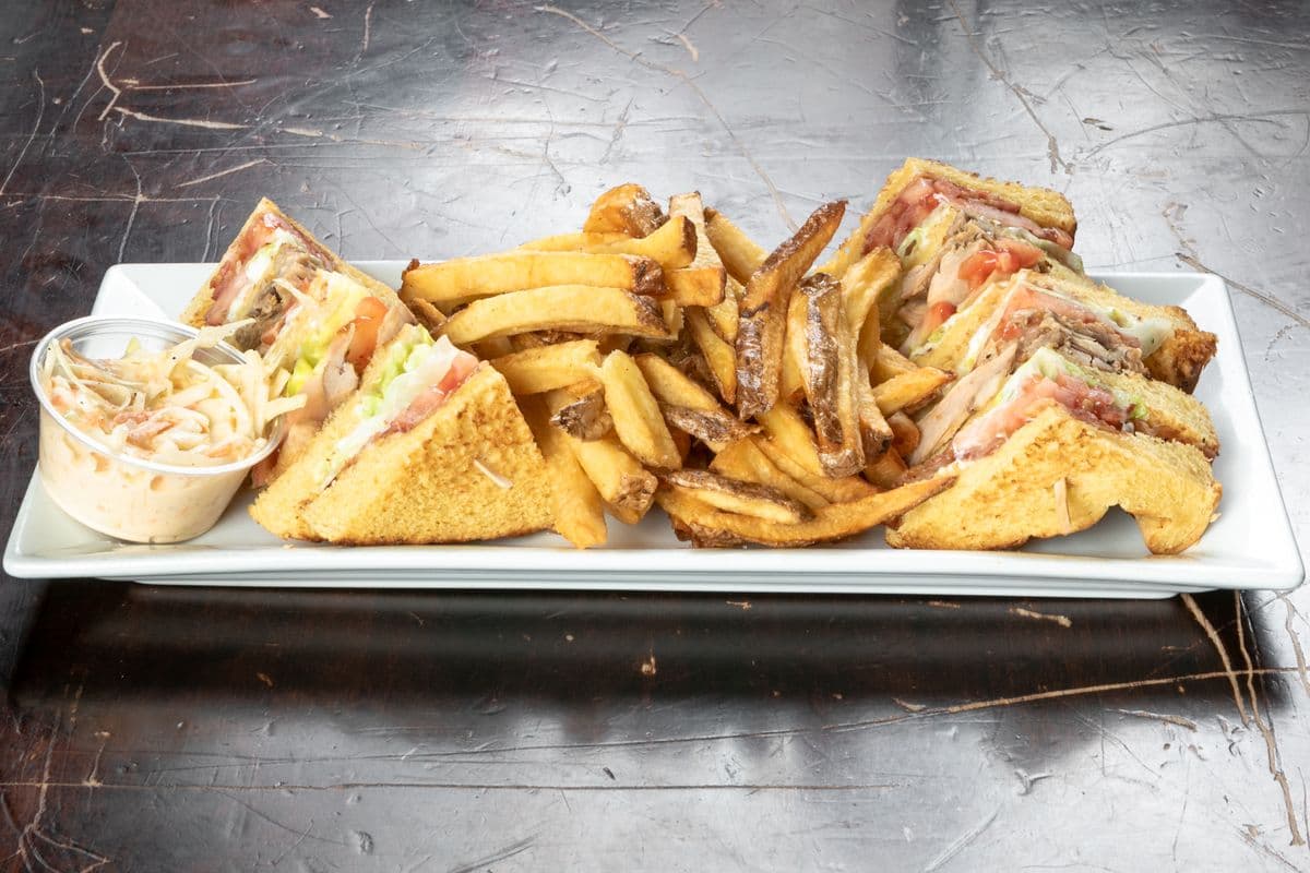 Club Sandwich au Poulet / Chicken Club Sandwich