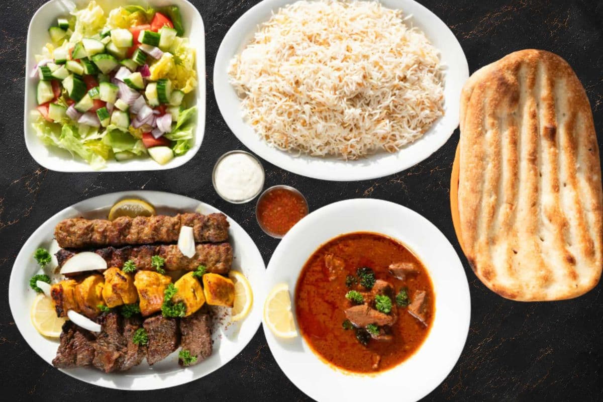 Family Pack for Two (4 Skewers of Kabob)