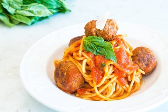 Spaghetti and Meatballs