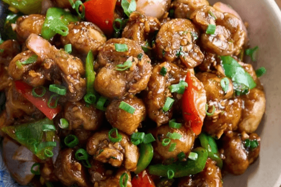 Mushroom Chilli