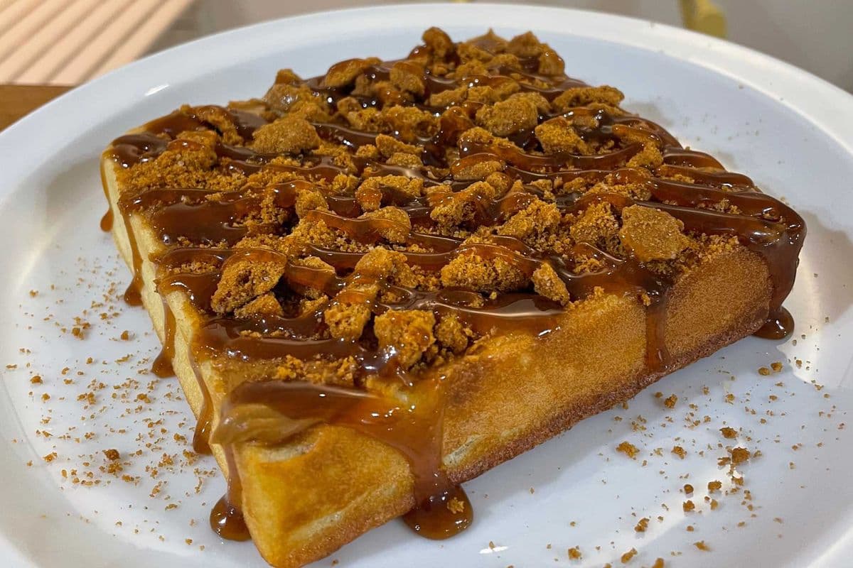 Lotus Biscoff Waffle