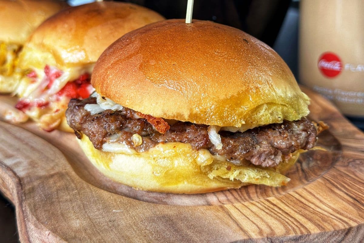 3 Chapli Kebab Sliders (beef)