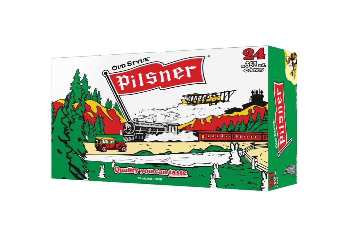 Old Style Pilsner Beer 24 Cans (24 x 355ml)
