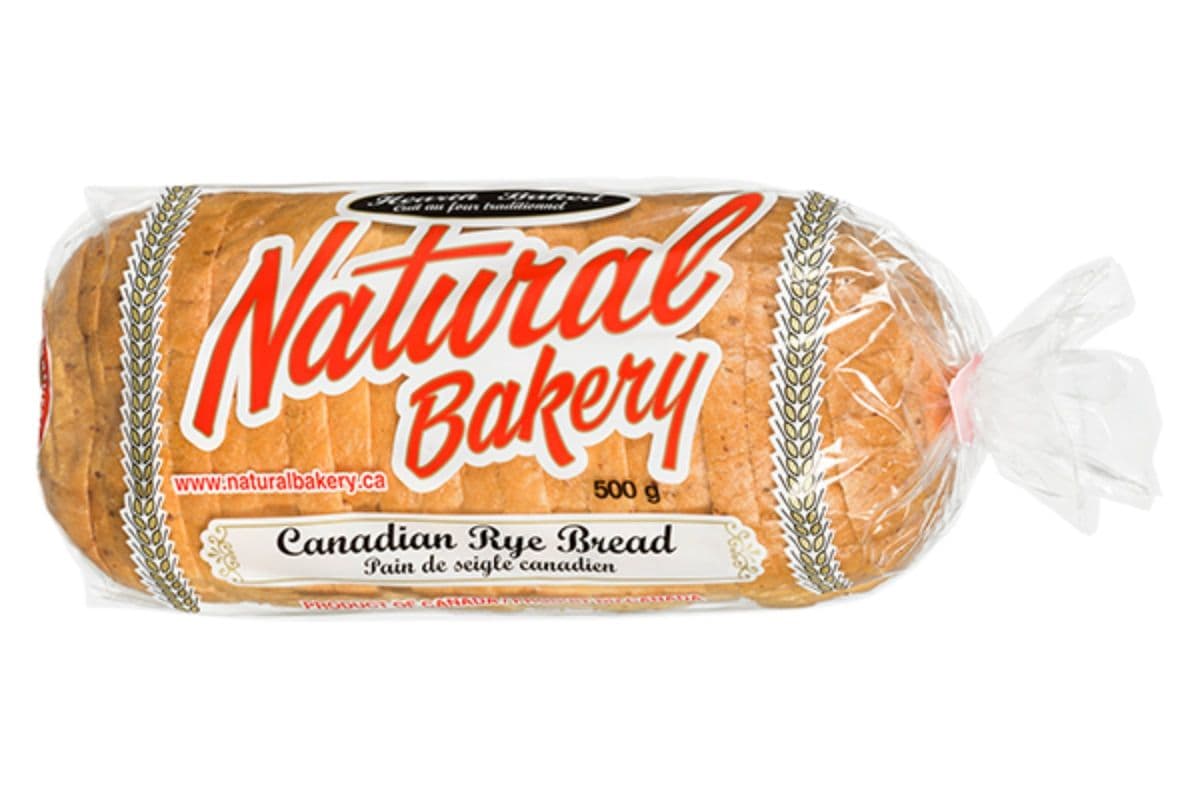 Natural Bakery Rye Bread (500g)
