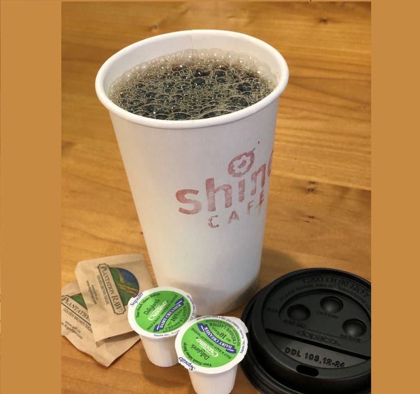 Coffee with Cream and Sugar (16 oz)