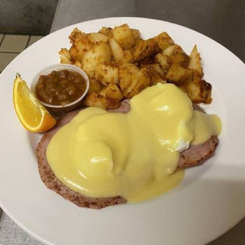 Ham Eggs Benedict