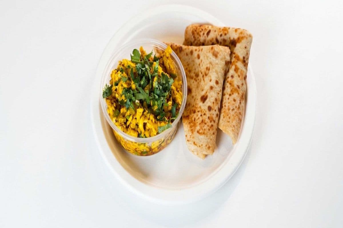 Egg Bhurji Prantha