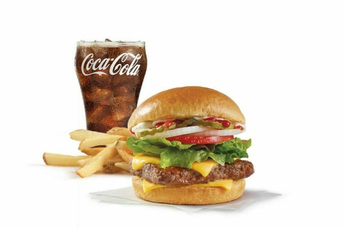 Dave's Single® with Cheese Combo - Large