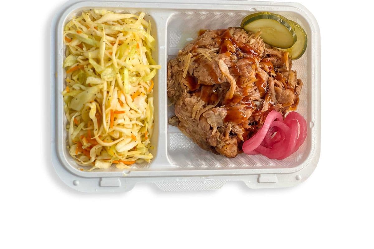 Pulled Pork Plate Lunch Special
