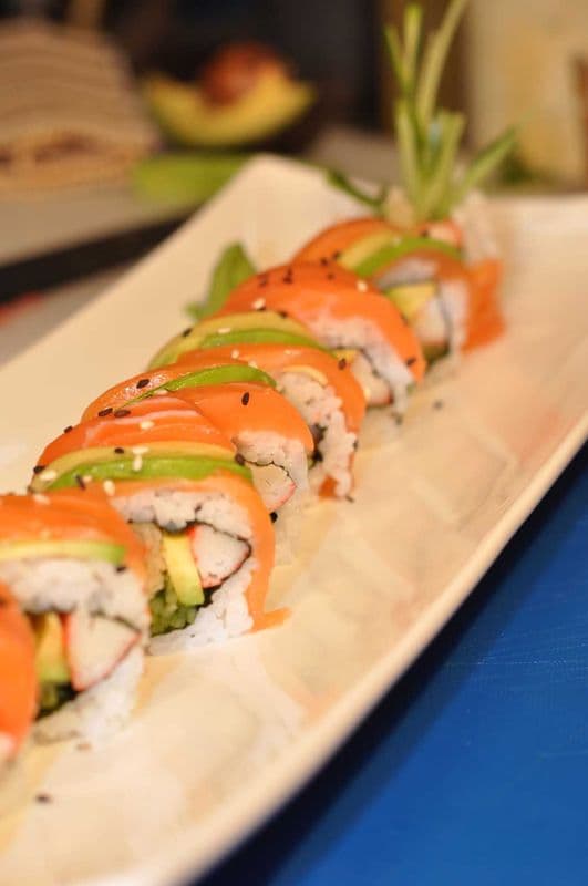 K11. Fire Gold Dragon Roll - 金龍卷