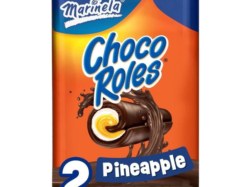 Marinela Choco Roles Pineapple 80gr