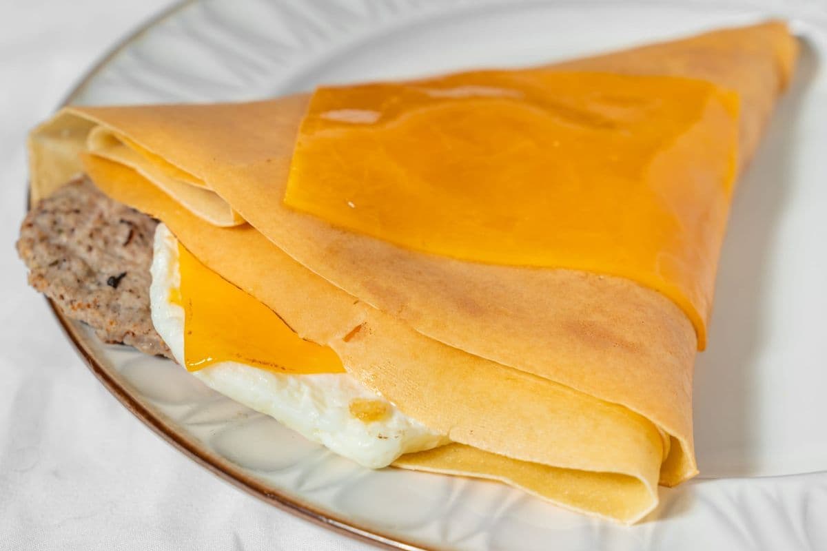 Traditional Breakfast Crepe