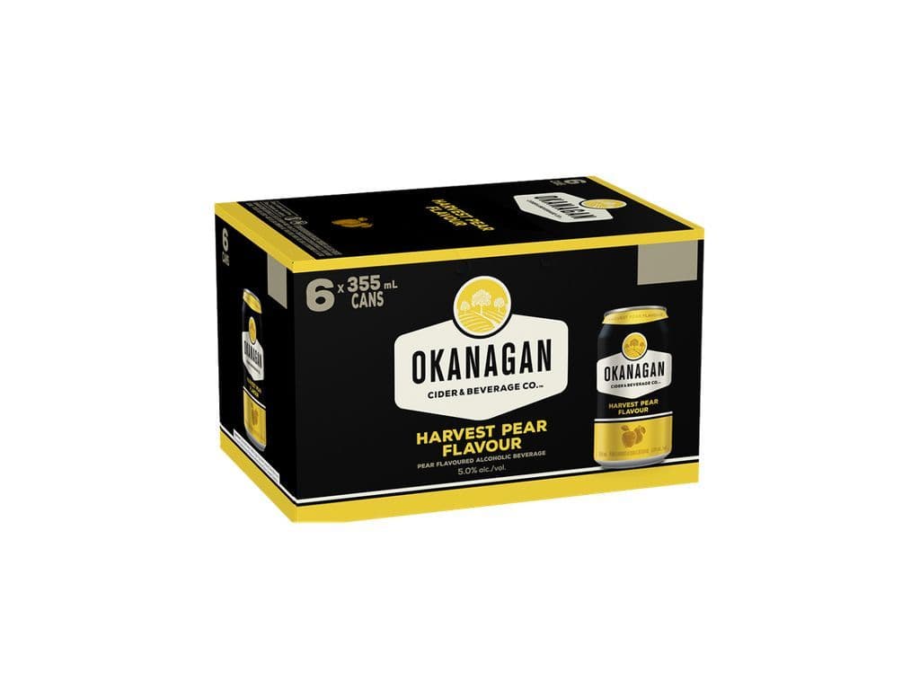 Okanagan Apple Ciders - Harvest Pear (6x355ml)
