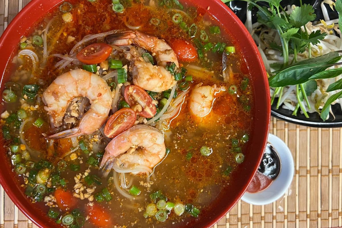 SN3. Prawn Satay Noodle Soup