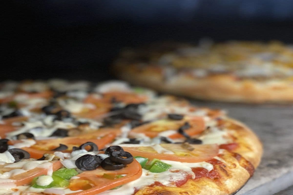 15" Stone-Baked Vegetarian Pizza