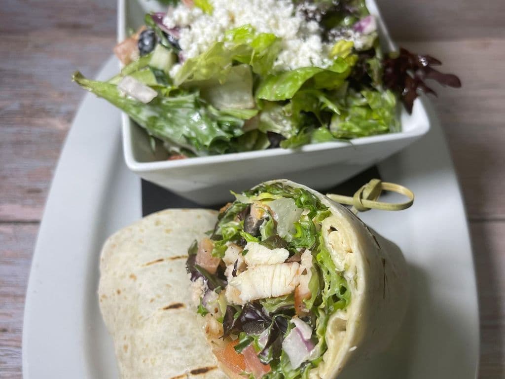 Greek Chicken Wrap