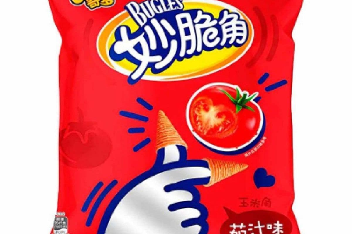 Cheetos Bugles Crispy Corners ketchup
